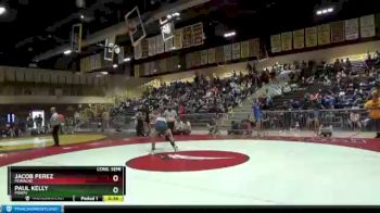 126 lbs Cons. Semi - Paul Kelly, Poway vs Jacob Perez, Monache