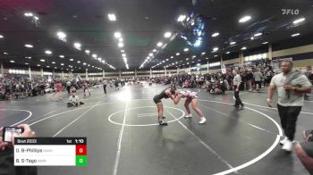 165 lbs Round Of 32 - Ohia Borden-Phillips, Haaheo WC vs Berlynn Solia-Tago, Animal House WC