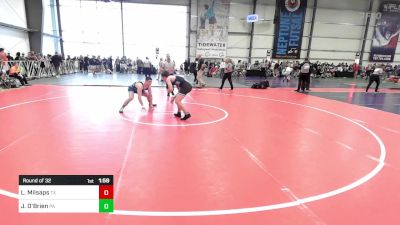 145 lbs Round Of 32 - Logan Milsaps, TX vs Jonny O'Brien, PA