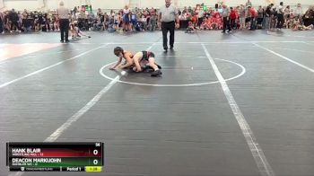 56 lbs Round 1 (6 Team) - Deacon Markijohn, Rambler WC vs Hank Blair, Wrestling Mill