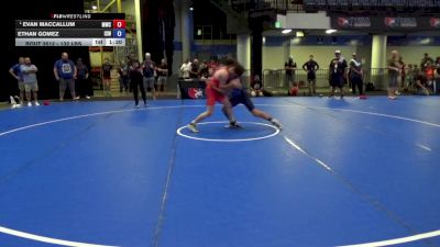 132 lbs 3rd Place Match - Evan MacCallum, MWC Wrestling Academy vs Ethan Gomez, Izzy Style Wrestling