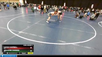 170 lbs Cons. Round 4 - Lucas Campbell, MO vs Benjamin Sanders, TX