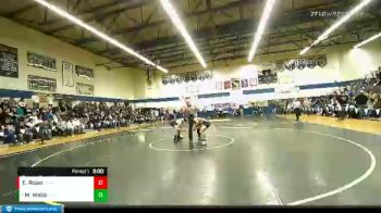 126 lbs Champ. Round 1 - Mason Webb, La Pine vs Ernesto Rojas, Clatskanie