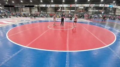 90 lbs Champ. Round 1 - Ryker Laska, Dakota Rattlers Wrestling Club vs Taten Wolff, Harding County