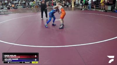 10U-4 lbs Round 1 - Knox Nolan, Big Game Wrestling Club vs Holden Baker, Team Valley