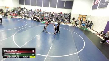 75 lbs Cons. Semi - Azariah Rodriguez, Northside Wrestling Club vs Dustin Hansen, Salt Flats Wrestling Club