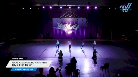 Texas Aces Tumbling and Cheer - Tiny Hip Hop [2024 Tiny - Hip Hop Day 2] 2024 Power Dance Grand Nationals