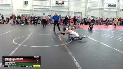 84 lbs Round 3 (4 Team) - EJ Pokomy, Ohio Gold 10K vs Brendan Barnett, Jacket WC