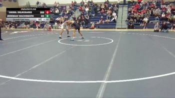 125 lbs Quarterfinal - Diesel DelRosario, Southern Oregon vs Jeremiah Wachsmuth, Clackamas Community College