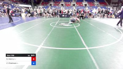 285 lbs Rnd Of 64 - Samuel Henry, NJ vs Zack Chatman, AL