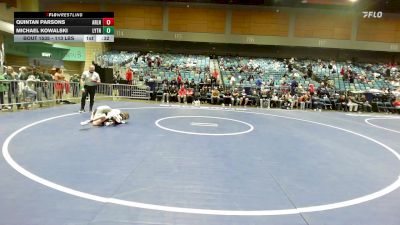 113 lbs Consi Of 16 #2 - Quintan Parsons, Arlington vs Michael Kowalski, Layton