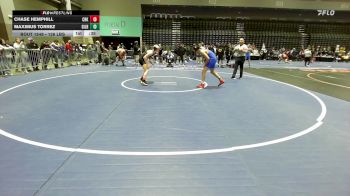 126 lbs Consi Of 16 #2 - Chase Hemphill, Crook County vs Maximus Torrez, Gilroy