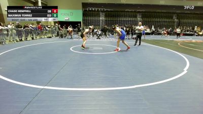 126 lbs Consi Of 16 #2 - Chase Hemphill, Crook County vs Maximus Torrez, Gilroy