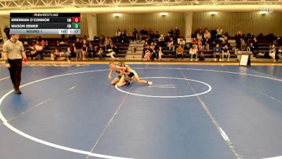 71-86 lbs Round 1 - Mason Ebner, Kearney Matcats vs Brennan O`Connor, Kearney Matcats