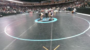 4A 175 lbs Champ. Round 1 - David Lujan, Miyamura vs Chance Aspaas, Kirtland Central