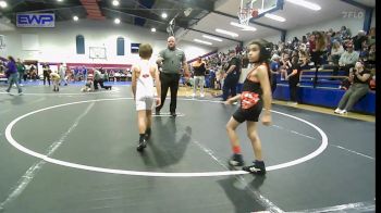 55 lbs Quarterfinal - Miko Flynn, Sallisaw Takedown Club vs Harlan Edwards, Coweta Tiger Wrestling