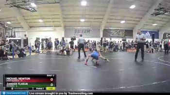 85 lbs Round 1 (6 Team) - Michael Newton, Mayo Quanchi vs Zander Flheur, Refinery