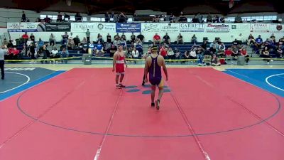 217 lbs Semis (4 Team) - Frank Martinez Jr, Mesa High School vs Robert Ibarra, Santa Cruz Valley Union High School