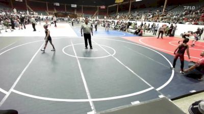 69 lbs Quarterfinal - Carlos Purcella, West Mesa Jr WC vs Gunner Lehman, Grant County Elite WC