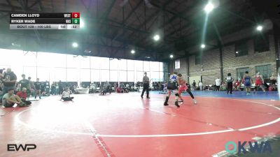 100 lbs 3rd Place - Camden Lloyd, Westside Grappling Club vs Ryker Wade, Viking Wrestling Club