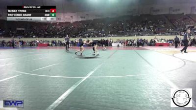 118 lbs Round Of 32 - Kyleagh Lackey, Jay Junior High vs Shelby Taylor, Cleveland