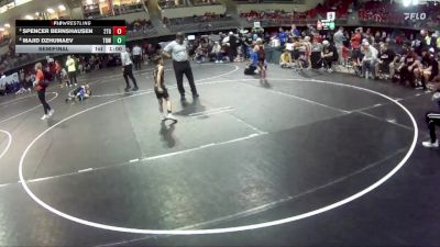 60 lbs Semifinal - Majid Dzhumaev, The Best Wrestler vs Spencer Bernshausen, 2TG