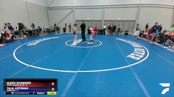 112 lbs Round 2 (6 Team) - Alexis Schneider, North Dakota Blue vs Talia Astorino, Nebraska