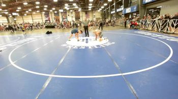 127 lbs Rr Rnd 3 - Braedon Lintner, Indiana Outlaws Gold vs JAKE VOLEK, Triumph Blue