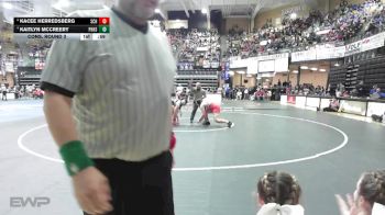 190 lbs Cons. Round 3 - Kaitlyn McCreery, Phillipsburg HS vs Kacee Herredsberg, Smith Center HS