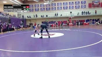 184 lbs Cons. Round 3 - Matteo Monteiro Furtado Tresse, Umpqua Community College vs Will Abrams, Southwestern Oregon Community College