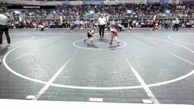 64 lbs Consi Of 8 #2 - Dextyn Williamson, Chase County vs Kayton Buso, Jackson County Wrestling