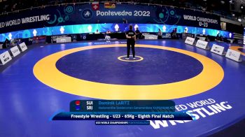 65 kg 1/8 Final - Dominik Laritz, Switzerland vs Maduwantha Sandaruwan Gunawardana Kankanamlage, Sri Lanka