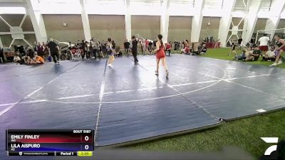 102-103 lbs Semifinal - Emily Finley, WA vs Lila Aispuro, AZ