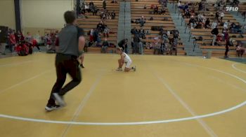 80 lbs 5th Place Match - Evelynn Burgess, Chippewa Elite vs Teagan Heinrich, American Outlaws Wrestling