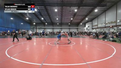 70 kg Rr Rnd 2 - Talan Mizenko, Clarion vs Dylan Zenion, Hofstra