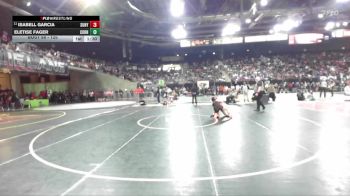 125 lbs Champ. Round 1 - Isabell Garcia, Sunnyside vs Eletise Fager, Corner Canyon