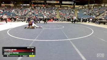 5A-175 lbs 1st Place Match - Cooper Reves, Salina-Central vs DeMarus Partee, Pittsburg