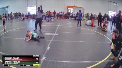 45 lbs Round 4 - Easton Morley, No Worries Academy vs Gabriel Sharp, Reverence Wrestling Club