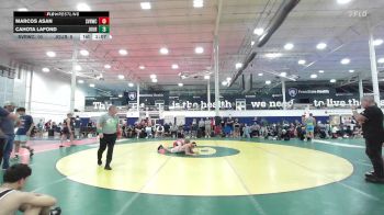 128 lbs Quarterfinal - Marcos Asan, Carpe Diem - HSC vs Cahota Lafond, Journeymen Wrestling Blue - HSC