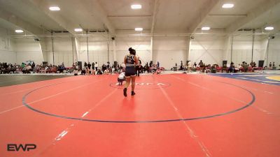 138 lbs Rr Rnd 2 - Cha'Carla Harris, Choctaw Girls A vs Armani Hernandez, Altus Girls