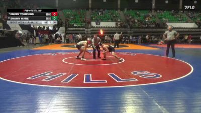 1A-4A 157 Champ. Round 1 - Emery Tompkins, Brooks vs Shawn Ware, Southeastern School