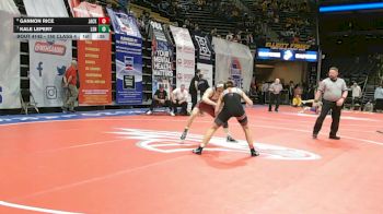 150 Class 4 lbs Cons. Round 1 - Gannon Rice, Jackson vs Kale Lepert, Lee`s Summit North