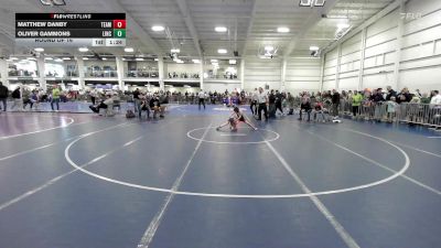 60 lbs Round Of 16 - Matthew Danby, Team Tugman vs Oliver Gammons, Lincoln-Sudbury