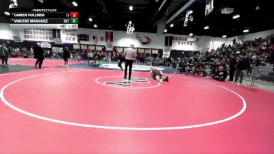 157 lbs Quarterfinal - Vincent Marquez, Santa Fe vs Damen Vollmer, Temecula Valley