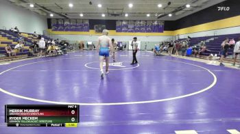 165 lbs Quarterfinal - Ryder Meckem, Lebanon Yellowjacket Wrestling vs Merrik Murray, Greater Heights Wrestling