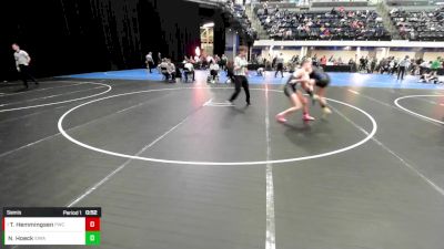 Girls 7th - 8th grade - 115 Semis - Tenley Hemmingsen, Powerhouse Wrestling Club vs Niley Hoeck, Iowa