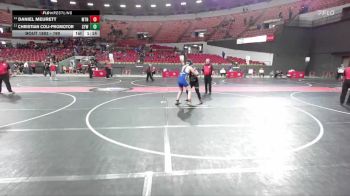 190 lbs 5th Place Match - Christian Coli-Promotor, Coleman Youth Wrestling vs Daniel Meurett, Mauston Talons Wrestling Club