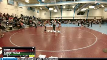 126 lbs Placement - Caysen Ross, Burns/Pine Bluffs vs Cameron Trujillo, South