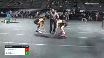 125 lbs Prelims - Izzy Tubera, North Idaho vs Garrett Ricks, Western Wyoming