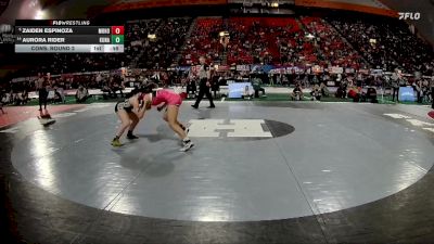 G 114 lbs Cons. Round 2 - Aurora Rider, Kuna vs Zaiden Espinoza, Mountain Home